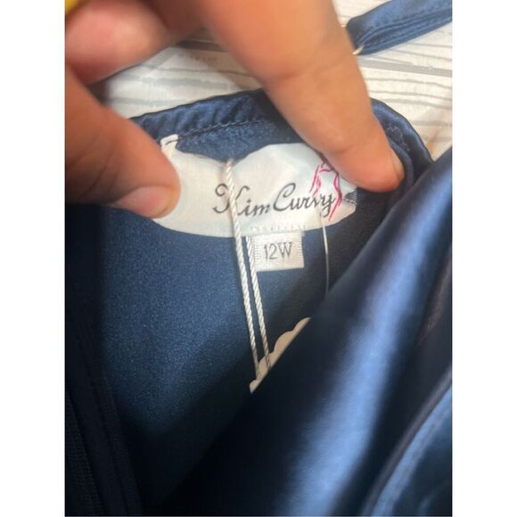 Kim Curvy Blue Dress - Picture 4 of 5